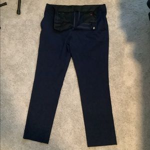 MENS JF J.Ferrar Navy Slim Fit Dress Pants (size 36x32)
